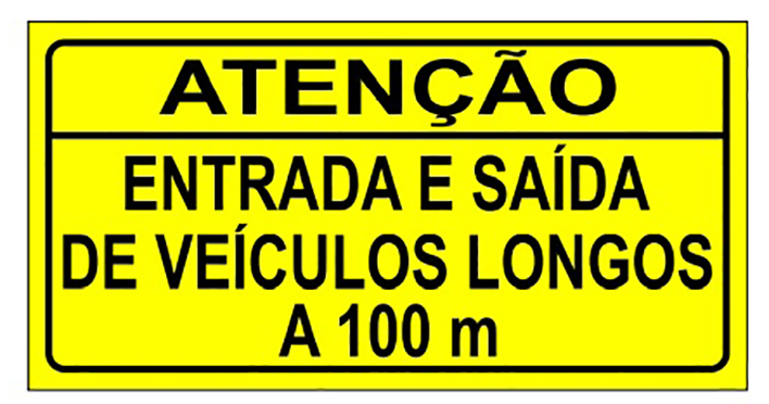 Placa de Advert�ncia